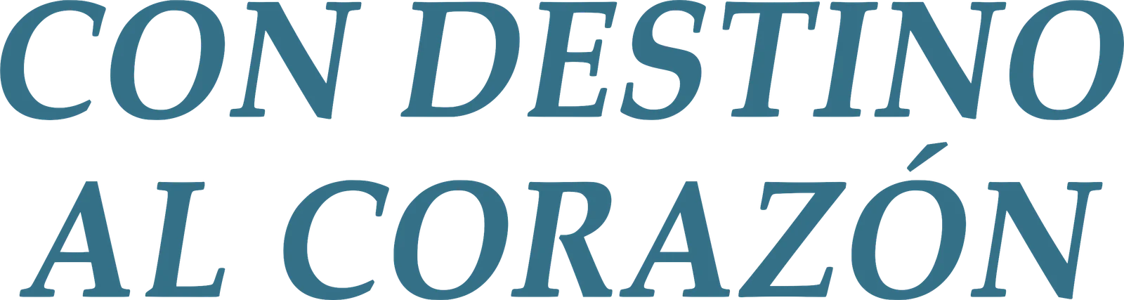 CON DESTINO AL CORAZÓN